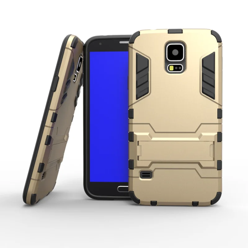 SemgCeKen Роскошный чехол-держатель для samsung galaxy S5 S 5 i9600 резиновая пластиковая