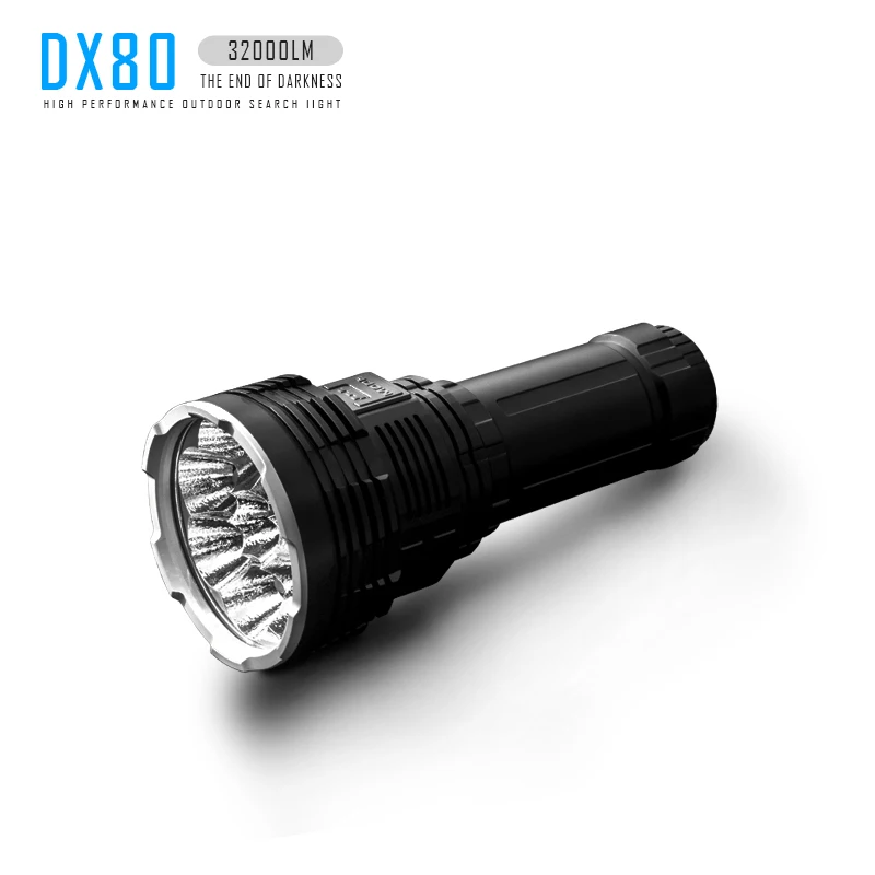Imalent dx80 фонарик большой фонарь Linterna светодиодный Recargable de Alta Potencia Latarka велосипедный измеритель мощности 32000 люмен