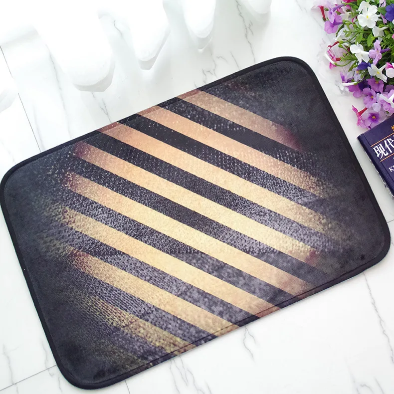 Забавный узор фланель Добро пожаловать двери Коврики для прихожей