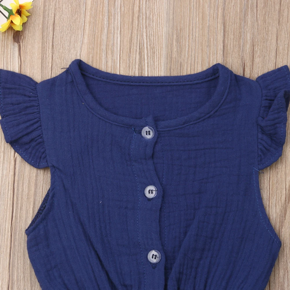 Одежда для новорожденных девочек однотонный Повседневный свободный хлопковый