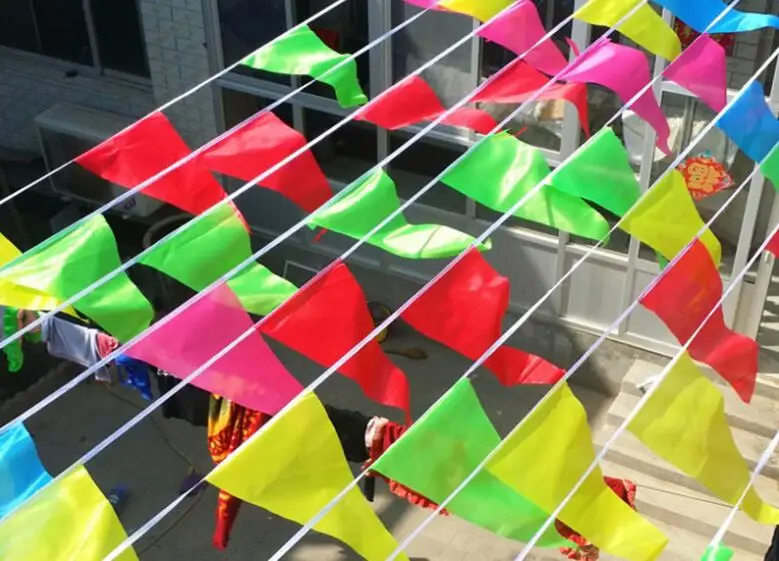 Бесплатная доставка флажки и баннеры из ткани ручной работы 50 или 80 метров