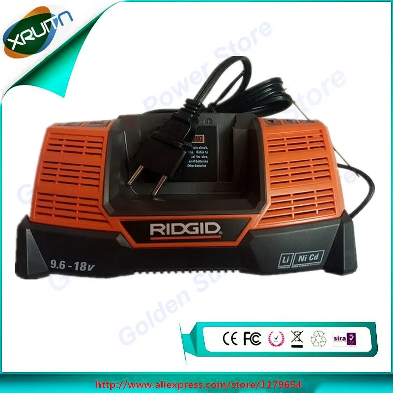Бесплатная доставка подлинный для aeg ridgid AEG/Ridgid 9 6 в 12 В 14 4 18 зарядное устройство