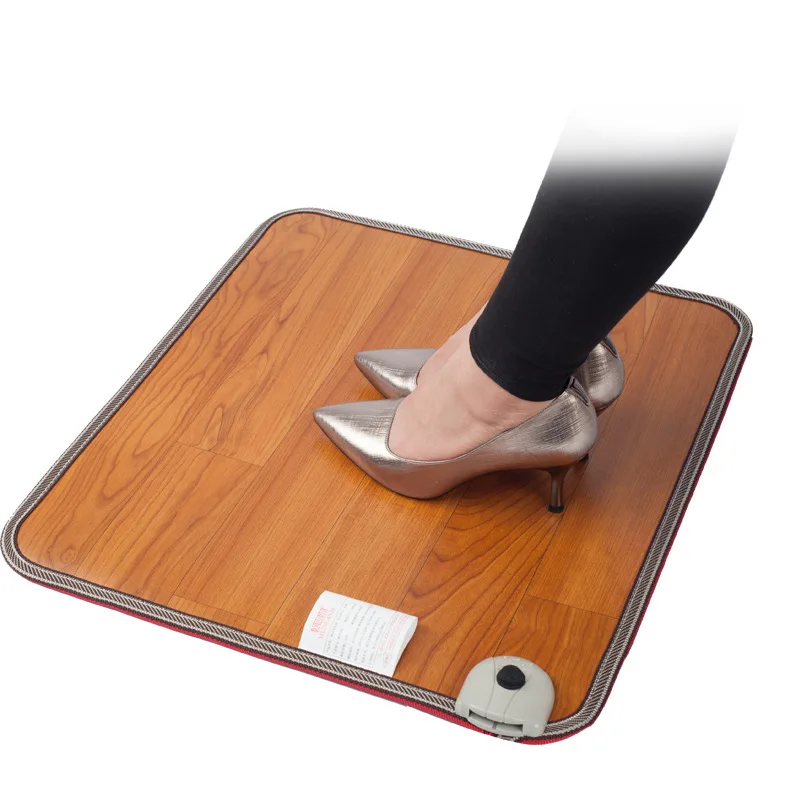 Heated Foot Mats Feet Warmer Warm Blanket Heating Pad Waterproof 3Mins Office Electric Winter | Красота и здоровье