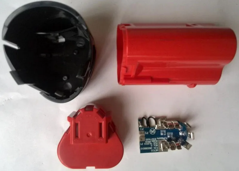 BOX with PCB M12B электрическая дрель батарея пластиковый чехол печатная плата для Милуоки 48-11-2411 M12 10,8 В литий-ионный аккумулятор - Цвет: BOX with PCB