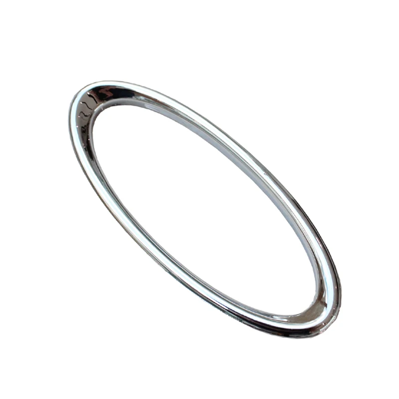 

Автомобильные аксессуары, отделка рулевого колеса, чехол на рулевое колесо с логотипом, кольцо для Mondeo Kuga Escape Ecosport Fiesta 2013 Abs Chrome