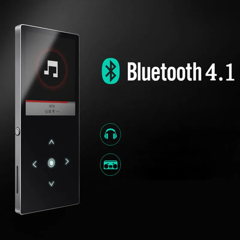 Mp3 плеер BENJIE K8 с сенсорным экраном и поддержкой Bluetooth 16 ГБ 1 8 дюйма|MP3-плееры| |
