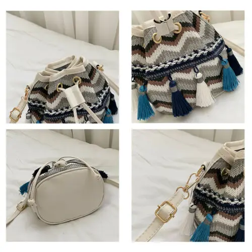 Женская Соломенная Сумка летняя плетеная сумка ручной работы из ротанга с