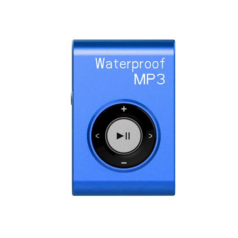 Mini IPX8 Waterproof MP3 Player 4/8/16GB Headset Swim Underwater Sports Walkman Hifi Sereo Music With FM Radio Clip | Электроника