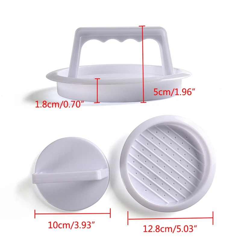 Кухонные аксессуары пресс для гамбургера мясного пирога пластиковая машина