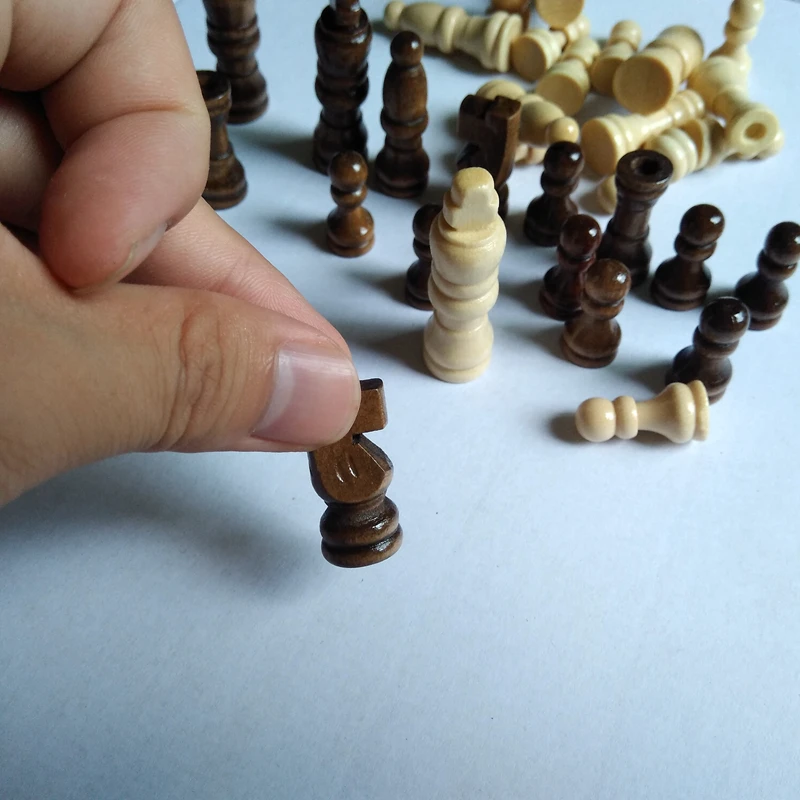 Hot Chess set Game 50CM Height Wooden Chess Pieces Entertainment Games 32Pcs/Set