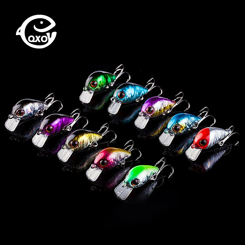 

QXO Crankbaits Fishing Lures Bait For Fishing Insect Wobblers Silicone Bait All For Fishing Grank Artificial Bait Boat 2cm 1.6g