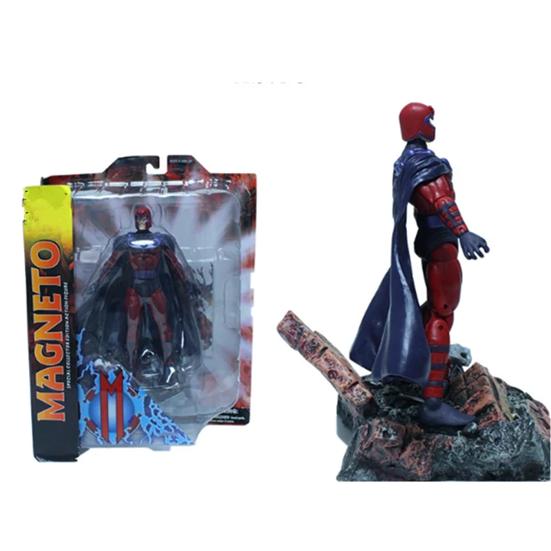 17 см X-Man Magneto Erik Lehnsherr фигурка куклы игрушки ПВХ Коллекция Модель H750 | Игрушки и