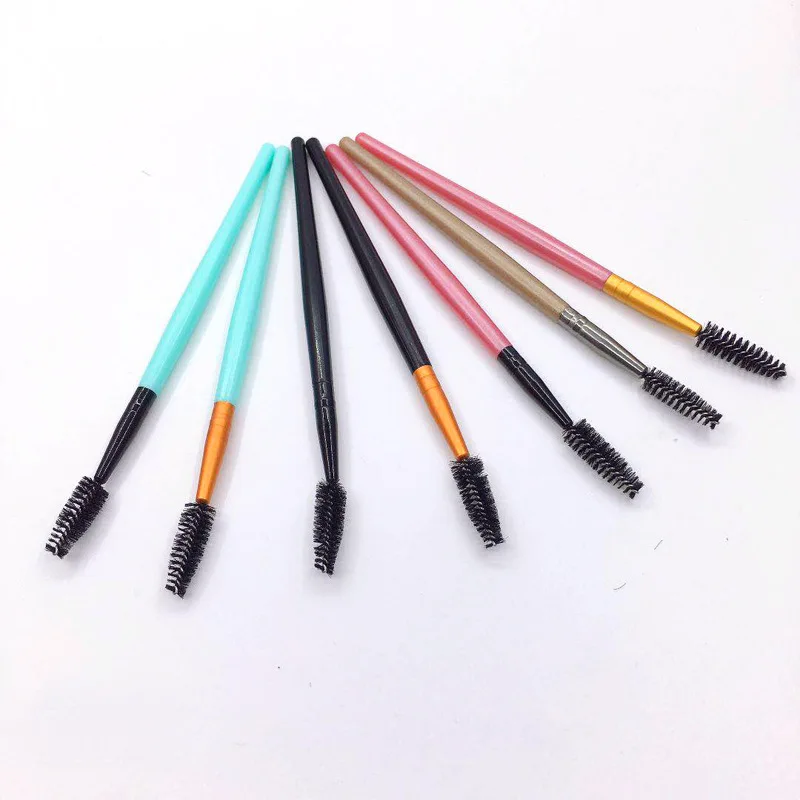 1000 Pcs Multicolor Eyelash Brush Mascara Applicator Wands Makeup Brushes Tool | Красота и здоровье