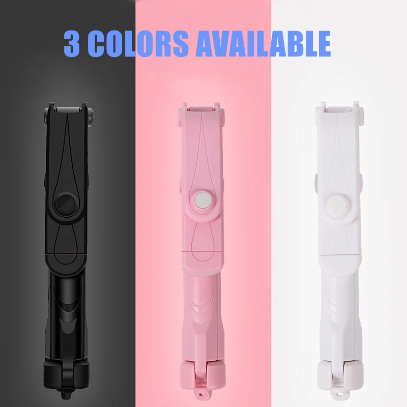 

Mini Wireless Live Selfie Stick Bluetooth Tripod Monopod For Android Xiaomi Mi Samsung Huawei Iphone 7 Plus With Selfie Light
