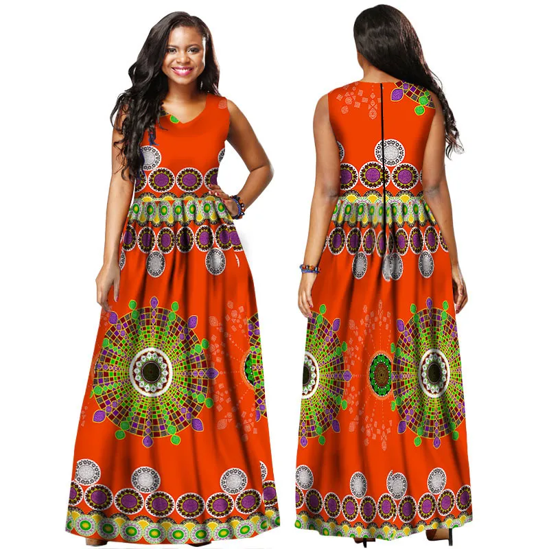 Комплект из обуви в африканском стиле платья для Для женщин 2019 ботильоны Длина