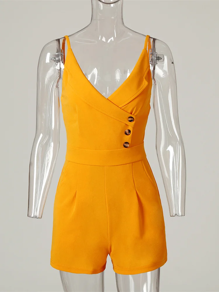 Женский комбинезон элегантный стиль Повседневный короткий для отдыха на