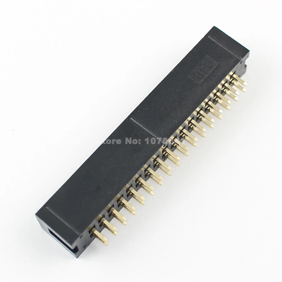 10 шт. 2 54 мм 2x17 Pin-код 34 Pin прямой мужской окутанный PCB Заголовка коробки разъем IDC |