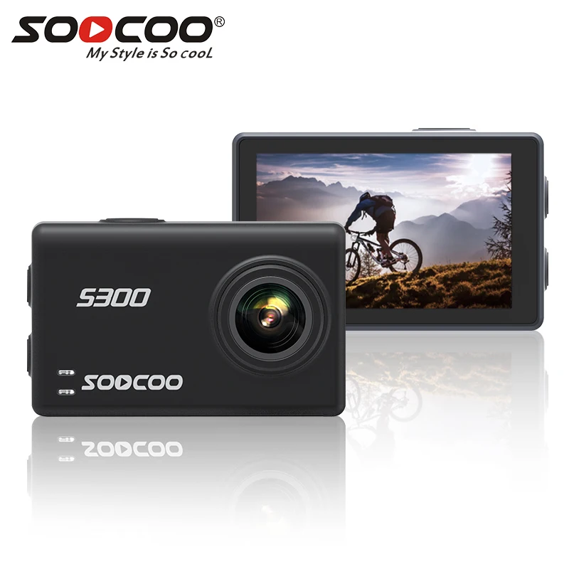 Экшн камера SOOCOO S300 2 35 дюйма ЖК дисплей 12 МП МП|Экшн-камеры| |