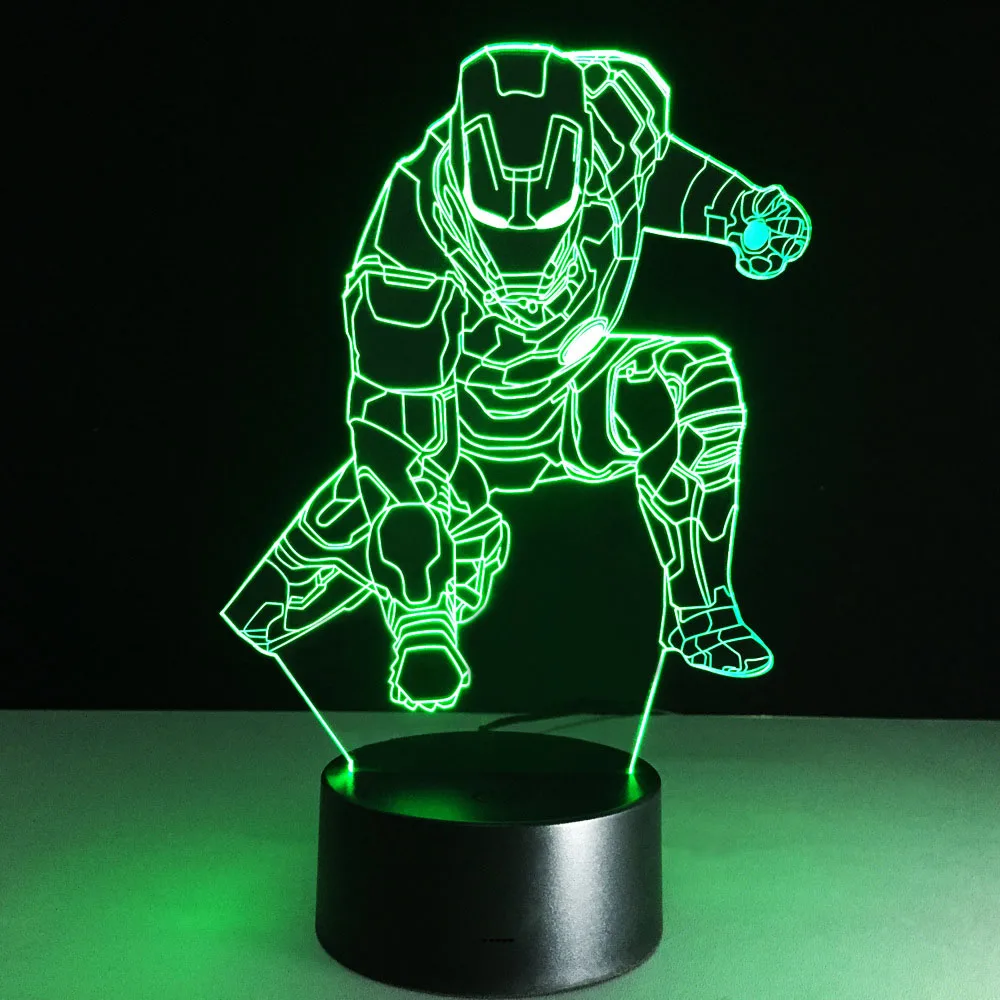 3D новинка светодиодный ночник Deskusb Светодиодная настольная лампа Luminaria de mesa