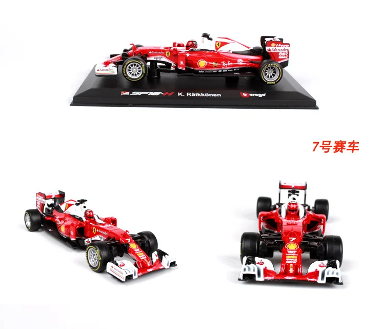 Bburago 1:32 Ferrari F1 производитель авторизованный имитационный сплав модель автомобиля ремесла украшение Коллекция игрушек инструменты