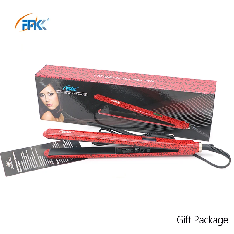 FMK профессиональный выпрямитель волос плоский Утюг Быстрый фен Расчёска