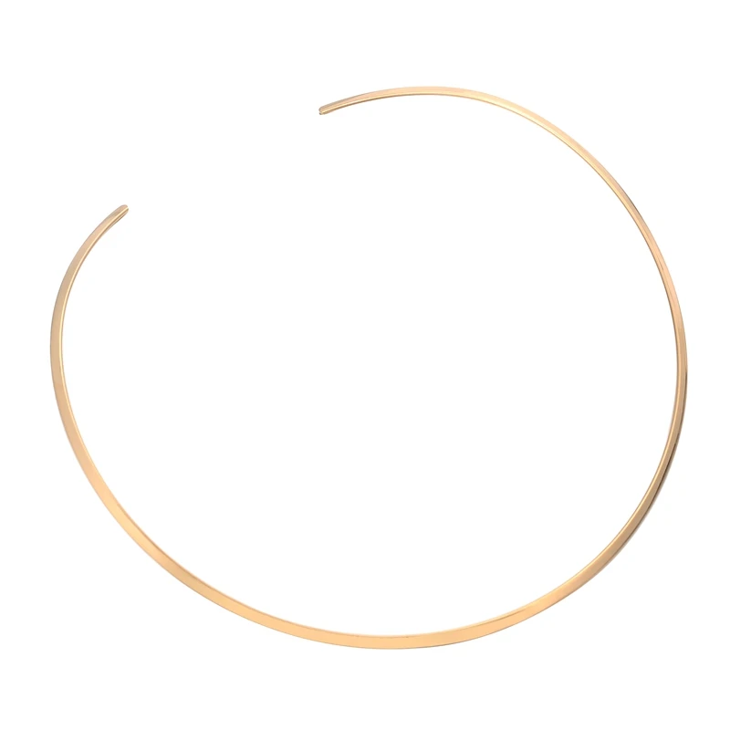 Женское Ожерелье из нержавеющей стали FUNIQUE простое ожерелье с цепочкой