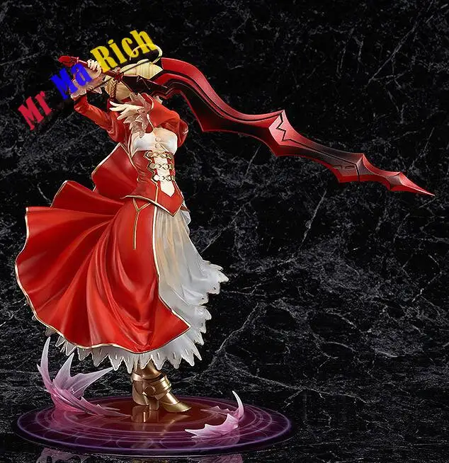 23 см Fate Stay Night Fate/extra Saber Lily 1/7 Масштаб фигурки ПВХ Brinquedos Коллекция Фигурки игрушки