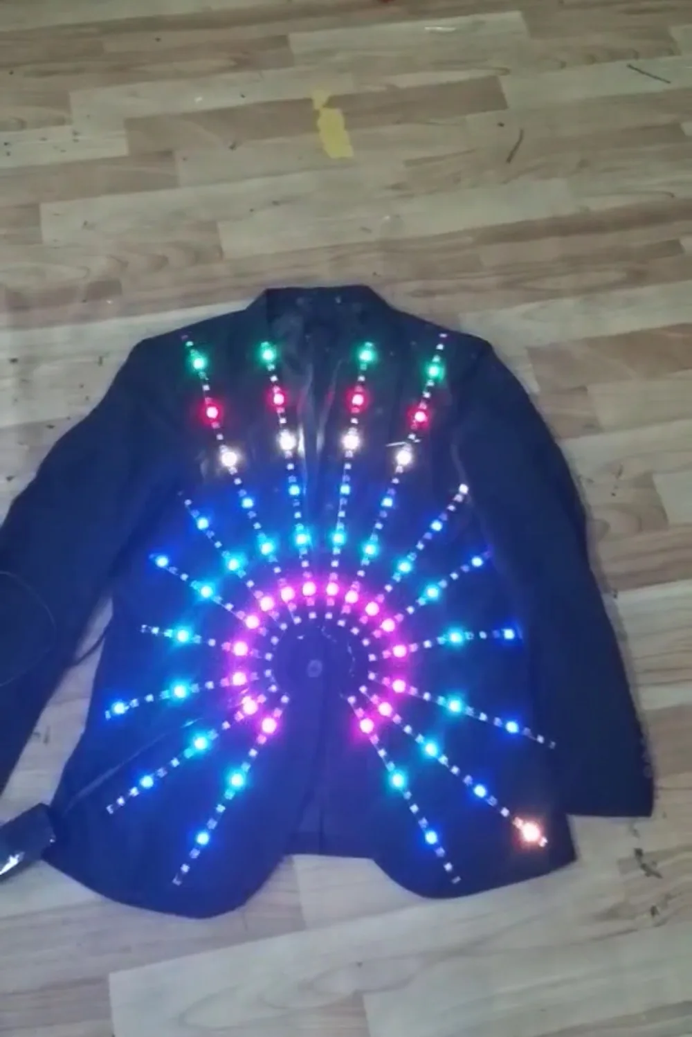 Светодиодный Костюм праздничные вечерние поставляет световой Сияющие