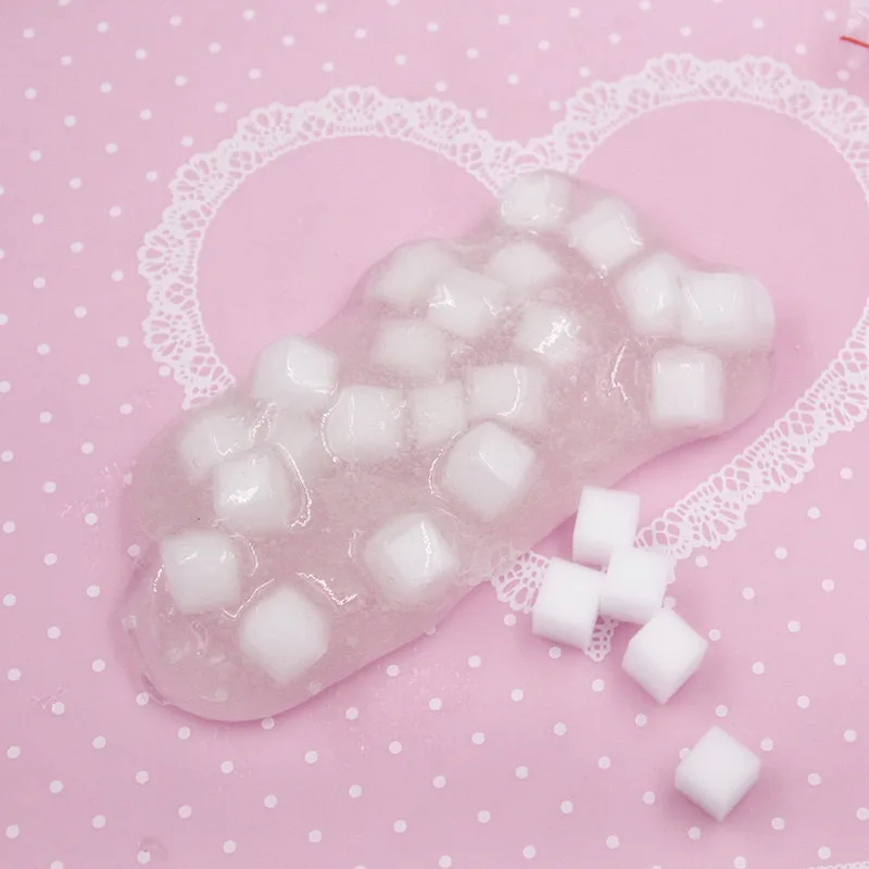 6g глины Slime наполнителя из пенопласта куски украшения DIY аксессуары пышная пена