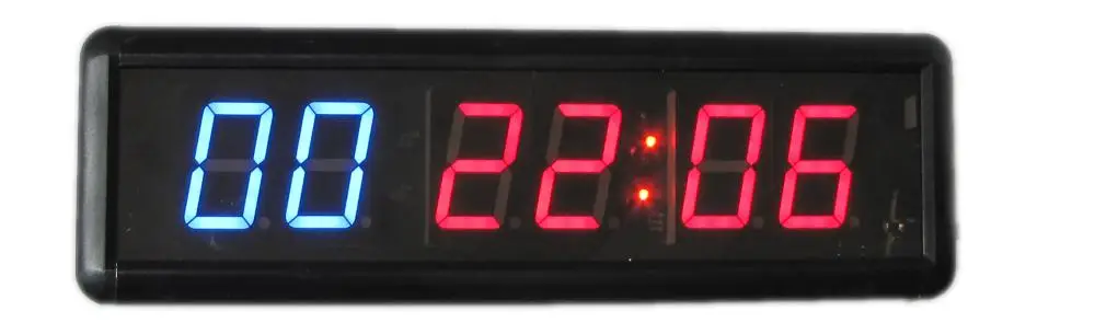 Таймер для тренировок в тренажерном зале электронный счетчик 1 8 дюйма с 6 цифрами