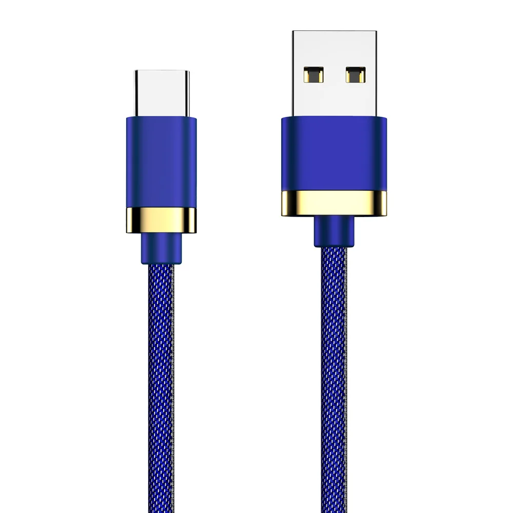 MUSTTRUE usb type-C кабель для huawei P30 P20 Lite Быстрая зарядка зарядное устройство для xiaomi redmi k20 pro samsung s9 plus type-c кабель - Цвет: Синий