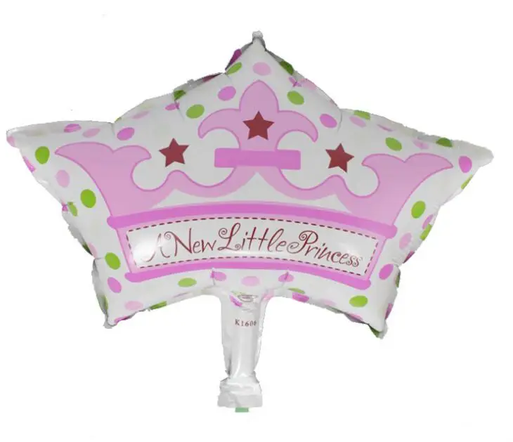 34*37 см Корона воздушный шарик из алюминиевой фольги детские надувные шарики на