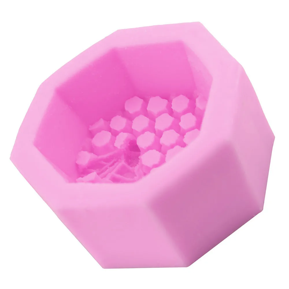 Форма для торта DIY 3D пчела соты силиконовая клейкая форма изготовления свечи