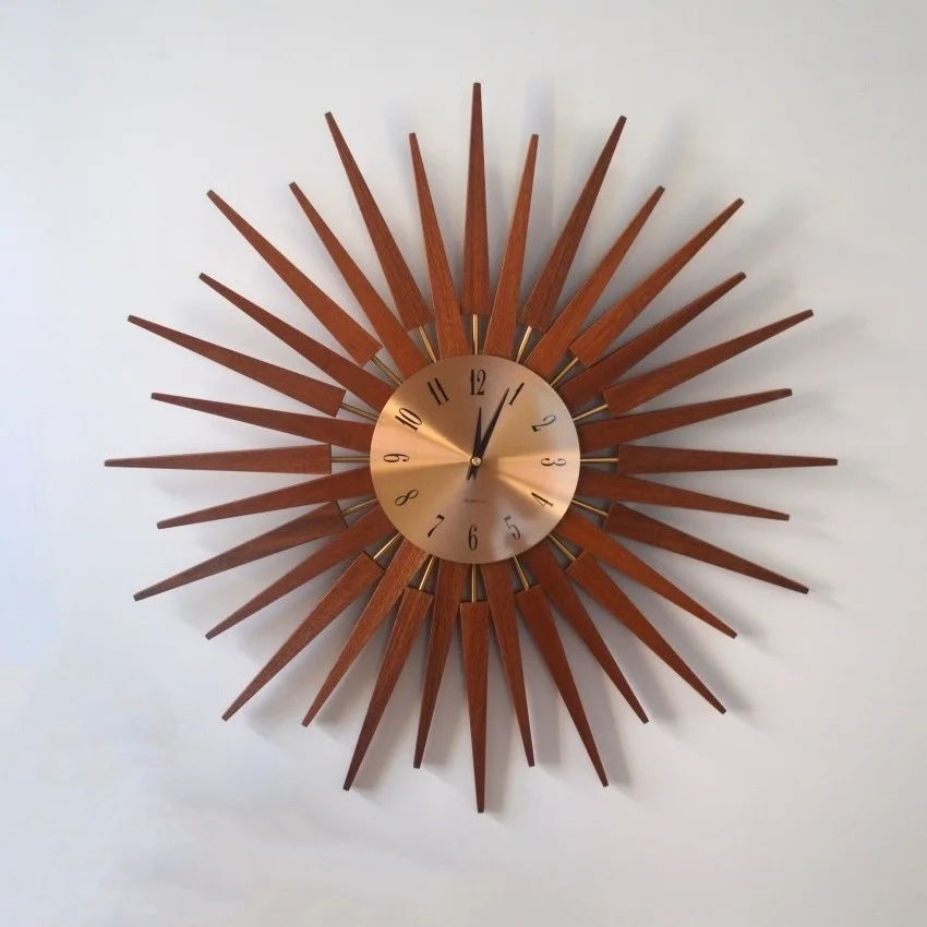 Новый стиль деревянные настенные часы/тишина часы 61 см|wall wood clock|style clockwooden wall clock |