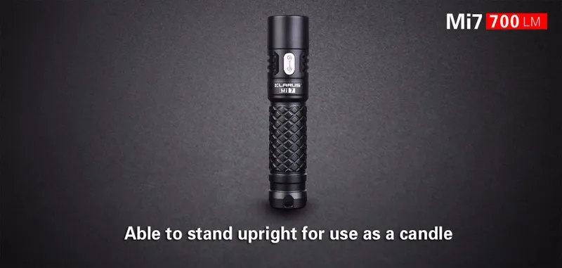 KLARUS Mi7 CREE XP-L HI V3 светодиодный фонарик 700 люмен Мини-подсветка АА с бесплатной батареей