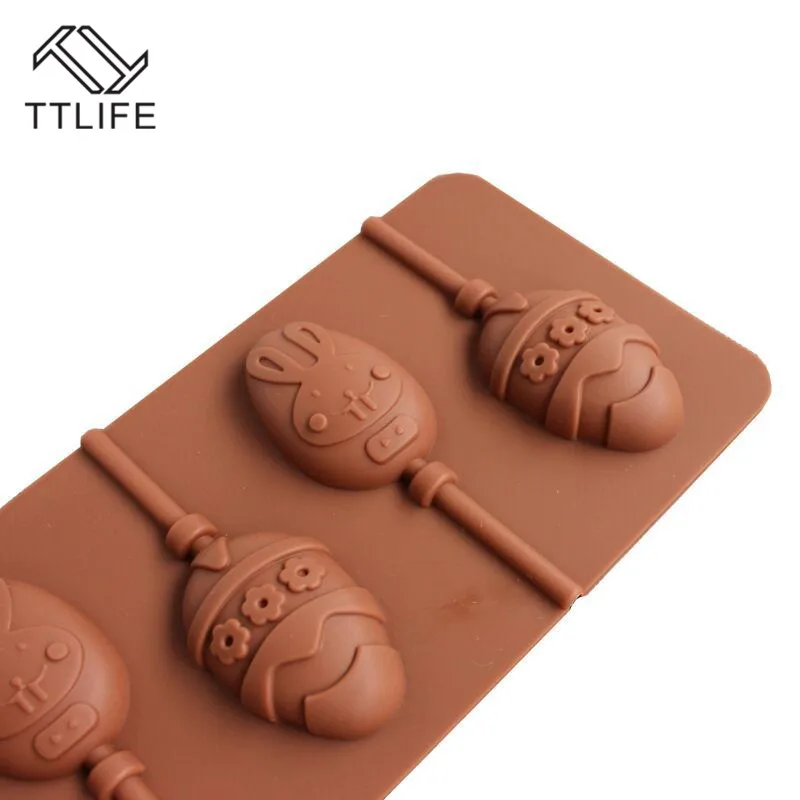 TTLIFE 6 отверстий фотографический фон с пасхальными яйцами 3D силиконовые формы для