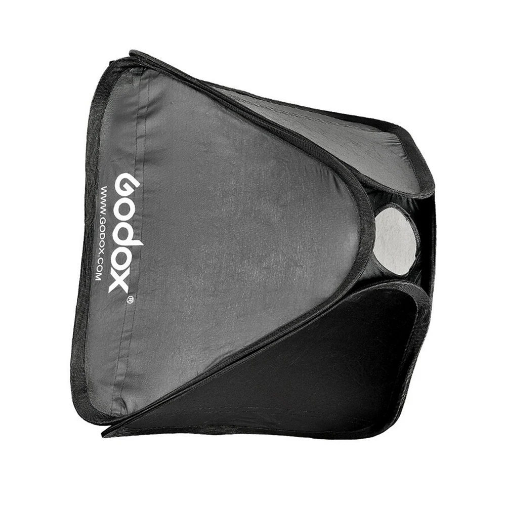 Софтбокс Godox 80*80 см 32x32 дюйма 80x80 диффузор фотовспышка для камеры Nikon Studio Flash fit Bowens