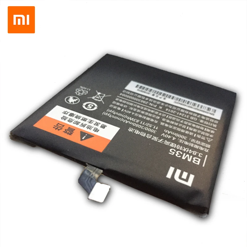 Оригинальные аккумуляторы для мобильных телефонов Xiaomi Mi 4C BM35 сменная батарея