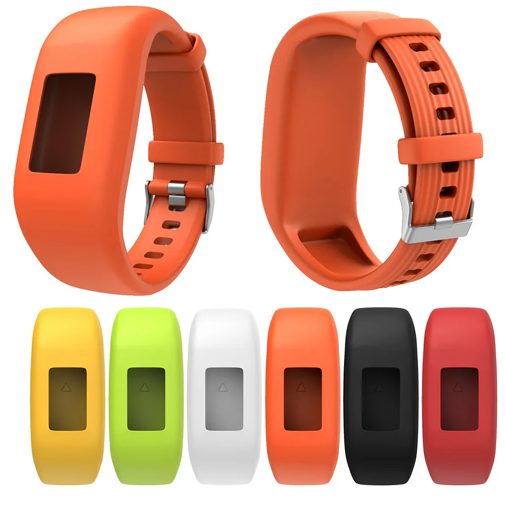 Сменный силиконовый ремешок для наручных часов Garmin Vivofit 3 JR JR2 2019 | Наручные часы