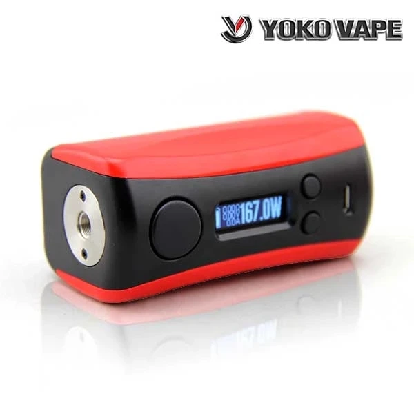 Оригинальный HugoVapor TRX167 коробка мод электронная сигарета Yoko Vape VW TC испаритель с Evolv