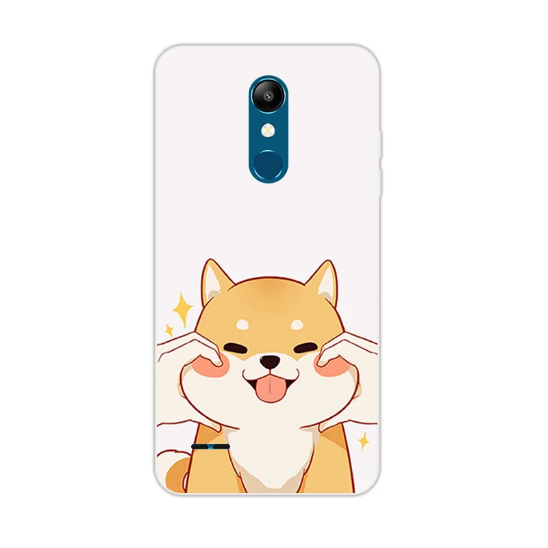 Капа для LG K11 Плюс/K11 2018 Зебра задняя крышка 5 3 &quotМягкий Силиконовый ТПУ Защита Shell