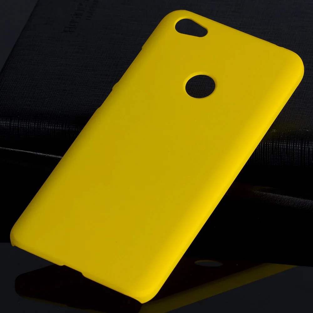 Пластик Coque 5,5 для Xiaomi Redmi Примечание 5A Prime чехол для Xiaomi Redmi Примечание 5A Prime Pro Y1 телефона чехол-лента на заднюю панель - Цвет: Yellow