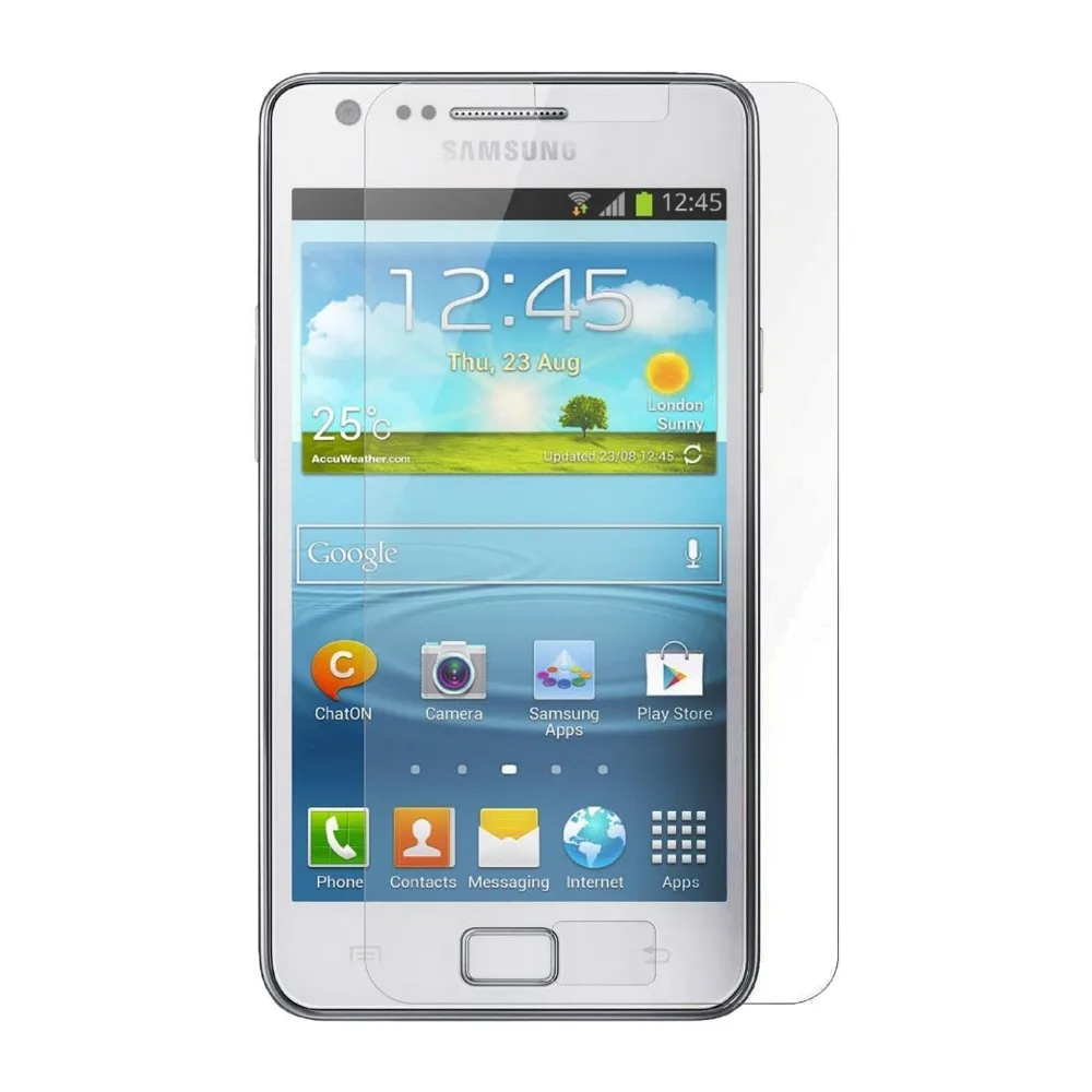 2.5D HD закаленное стекло для Samsung Galaxy S2 I9100 I9105 SII 4 3 &quotпротивовзрывная ударопрочная