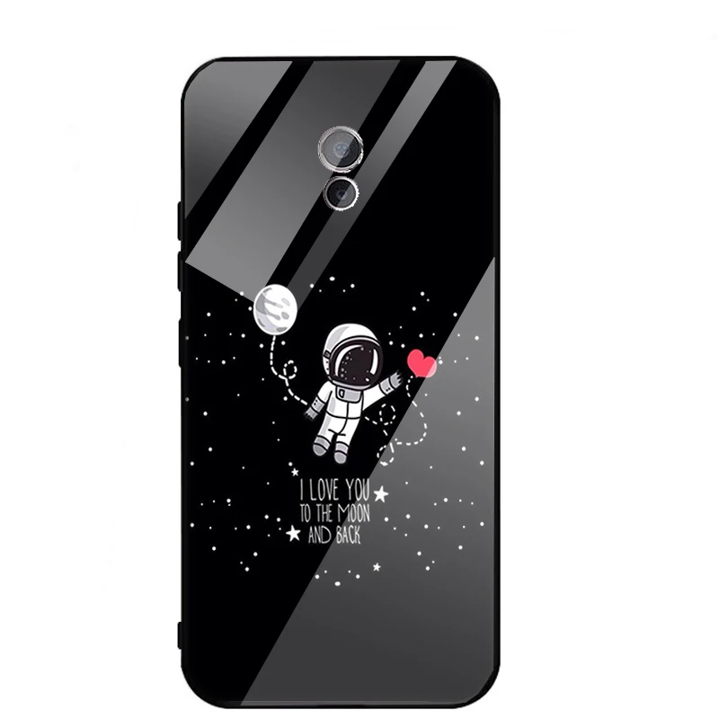 Glass Phone Case For Vivo y93 y79 y83 y85 y97 Star Space city Cover vivo v15 xplay6 iqoo Luxury Silicone Coque y75 |