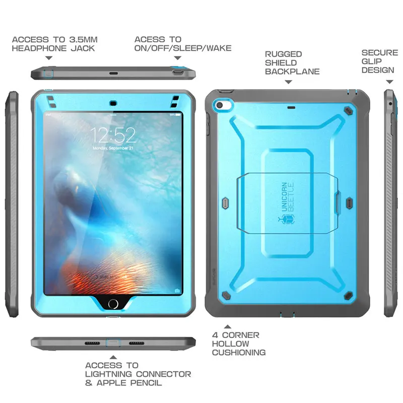 SUPCASE для ipad Mini 5 Чехол() Mini 4 Чехол UB Pro полный корпус прочный двойной-слой гибридный Чехол со встроенной защитой экрана