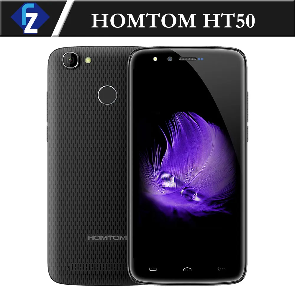 HOMTOM HT50 4 г смартфон 3 ГБ Оперативная память 32 Встроенная MTK6737 Quad core 5 &quotHD Android 7 0 13MP