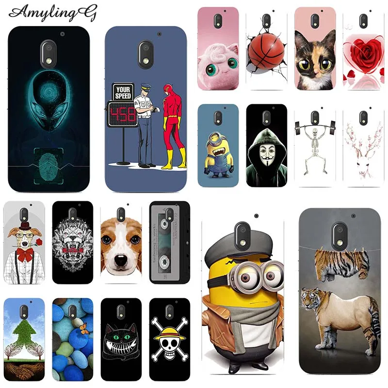 Модные телефонные Шкафы для Motorola MOTO E3 E 3 XT1700/E3 power XT1706 5," Чехол чехол мультфильм Роза Мягкий Силиконовый ТПУ Fundas сумка