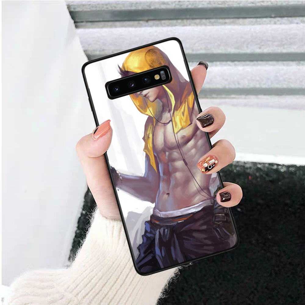 Новинка силиконовый чехол JoJo Jackson Joestar для Samsung S6 Edge S7 S8 Plus S9 S10 S10e M10 M20 M30 M40 |
