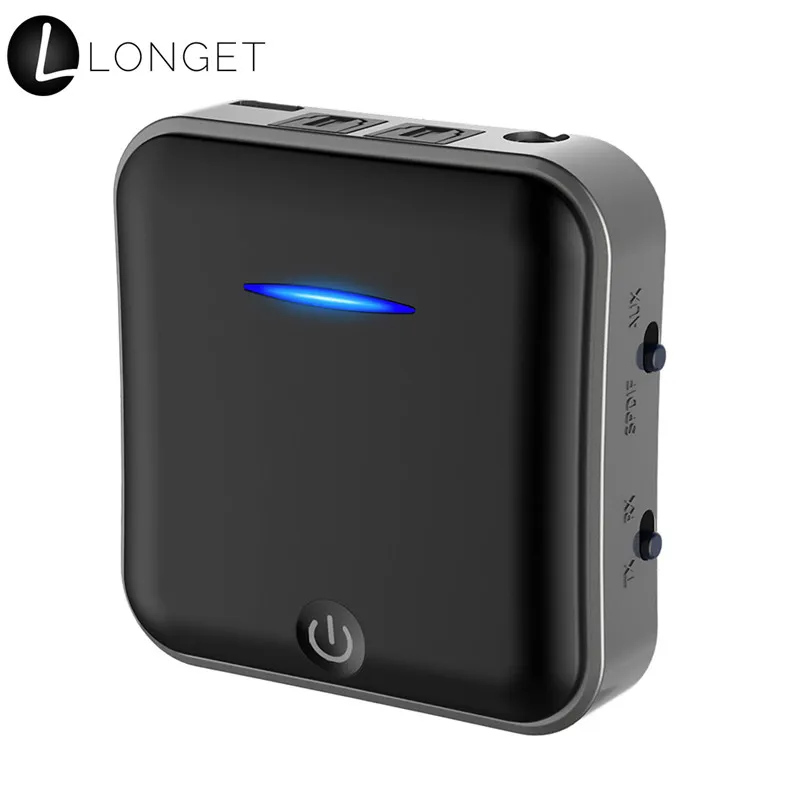Bluetooth V5.0 приемник/передатчик беспроводной 3 5 мм аудио адаптер AptX низкая задержка 2