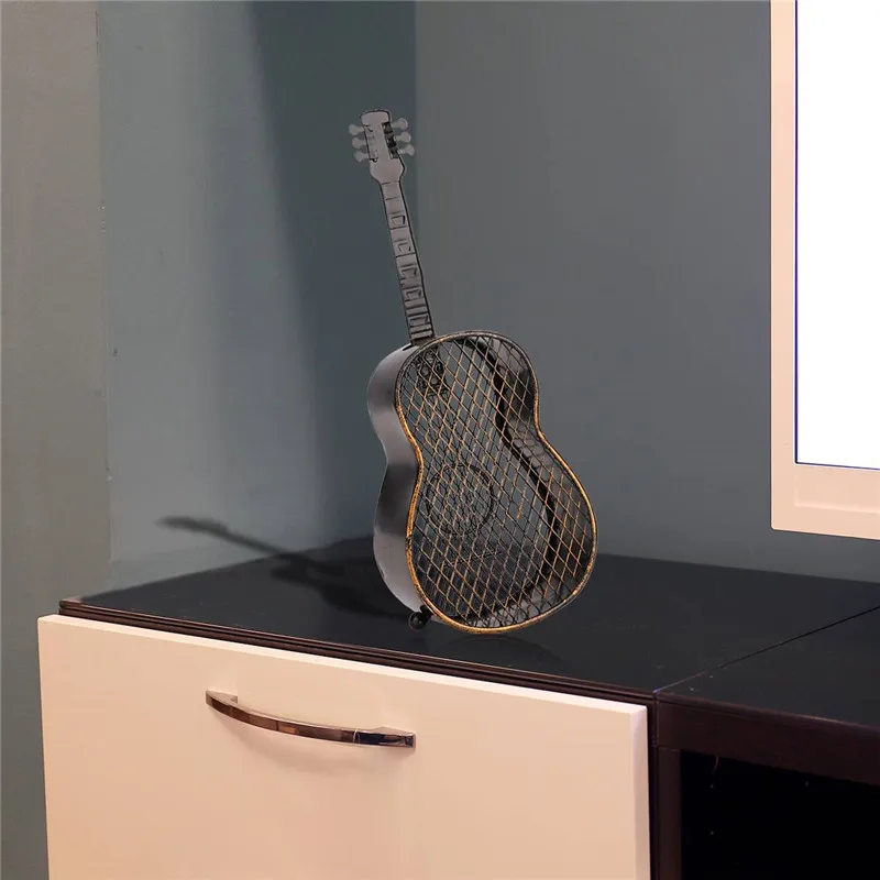 

Guitar Wine Cork Container Handcrafts Home Decoration Decorations Practical Crafts Vintage Home Decor R474